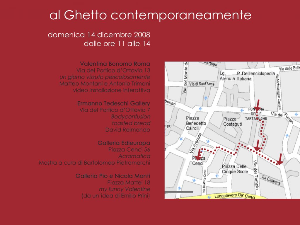invito al ghetto contemporaneamente 1